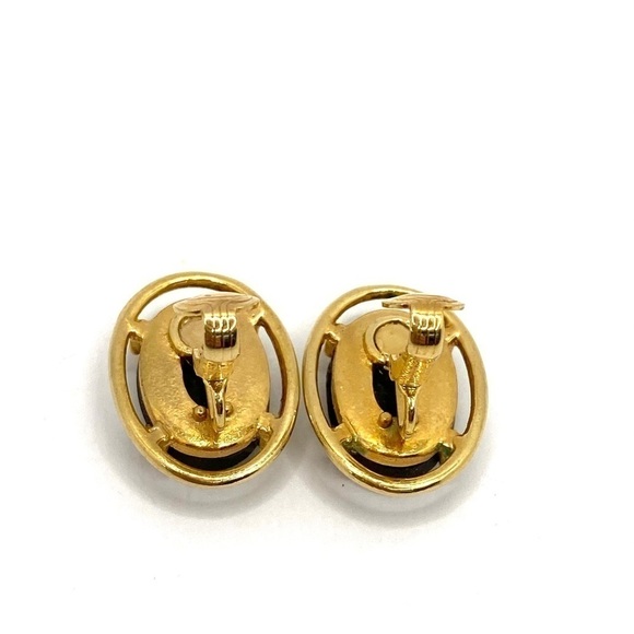 Sarah Coventry Vienna Clip Ons Vintage Earrings - Picture 4 of 10